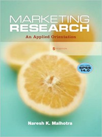 Image of Marketing Research : An Applied Orientation (5th Ed.)